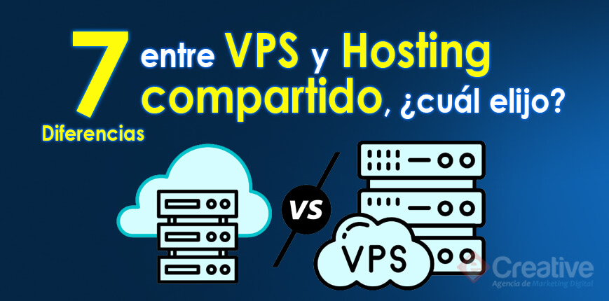 7 diferencias entre VPS y hosting compartido, ¿cuál elijo?